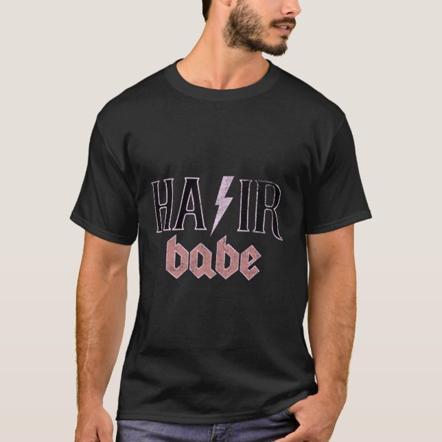 Camiseta Cabeleireiro Babe Hairstylist (Frente)