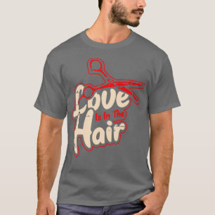 Camiseta Cabeleireiro barbeiro ama mentiras no corte de cab