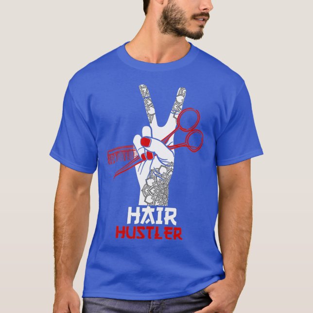 Camiseta cabeleireiro cabeleira (Frente)