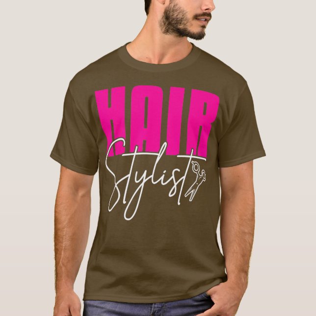 Camiseta cabeleireiro cabeleireiro (Frente)