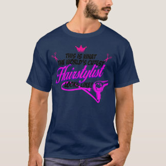 Camiseta cabeleireiro do cabeleireiro