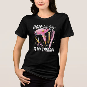 Camiseta Cabeleireiro É Minha Terapia