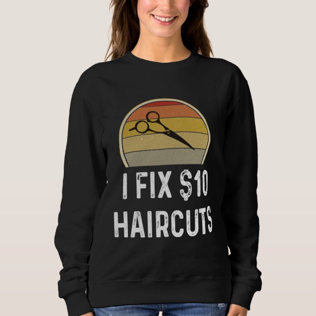 Camiseta Cabeleireiro I Faço 10 Cortes de Cabelo (Frente)