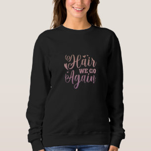 Camiseta Cabeleireiro para Mulheres Nós Vamos Novamente Cab