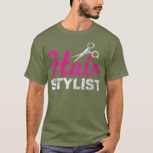 Camiseta cabeleireiro penteado estilista