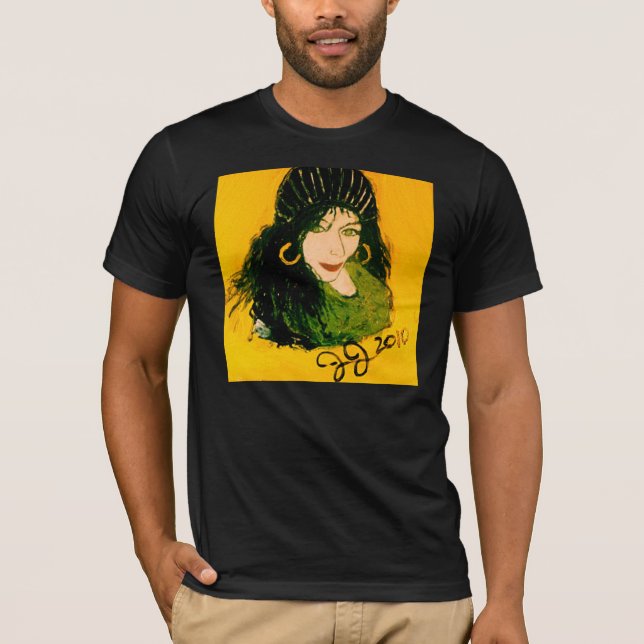 CAMISETA CABELLO SELVAGEM COMO RASTA (Frente)
