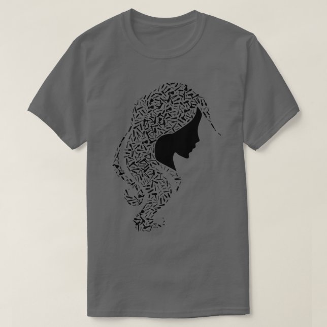 Camiseta Cabelo (Frente do Design)
