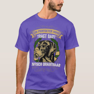Camiseta Cabelo alemão o cachorro perfeito veste barba cão