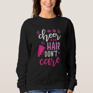 Camiseta Cabelo Cheer não se importa com o Cheerleader de C