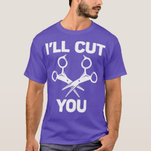 Camiseta cabelo cortante cabeleireiro