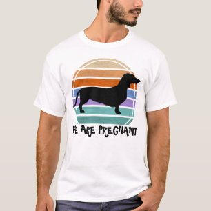 Camiseta Cabelo Curto Dachshund - Silhouette 1