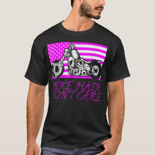 Camiseta Cabelo de bicicleta não se importa com amantes de 