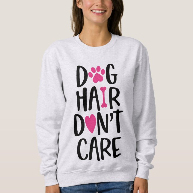 Camiseta Cabelo de Cachorro Não Me Importa (Frente)