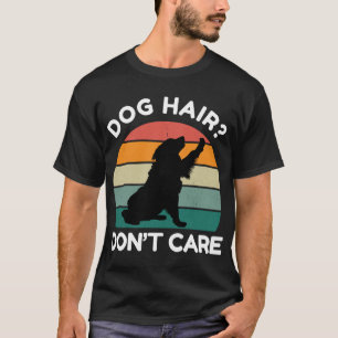 Camiseta Cabelo de Cachorro Não Me Importa - Design Diverti