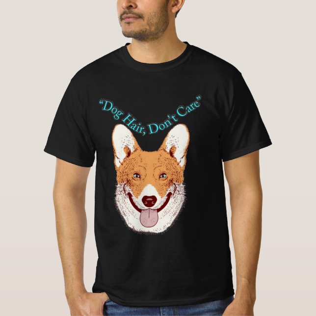 Camiseta Cabelo de cão, não se importe (Frente)