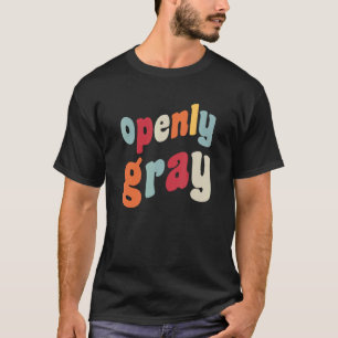 Camiseta Cabelo de Cinza Aberto, Prata de Cinza Natural, Me