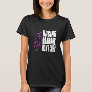 Camiseta Cabelo de Corrida Não Liga Estilo Retro Divertido 