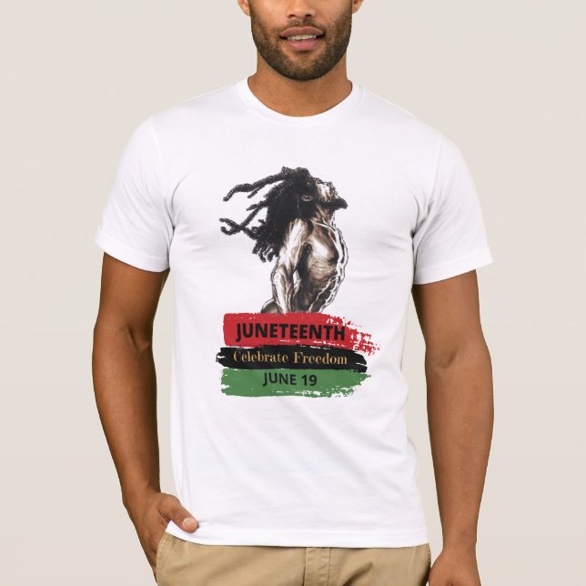 Camiseta cabelo de fechadura (Frente)