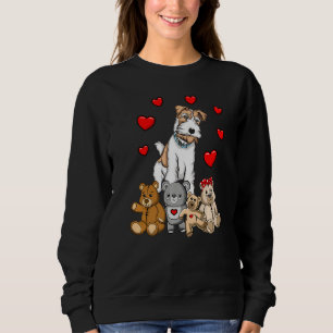 Camiseta Cabelo de fios Fox Terrier Plush Toy Fox Terrier