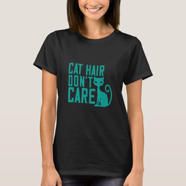 Camiseta Cabelo de Gato Não Importa (Frente)