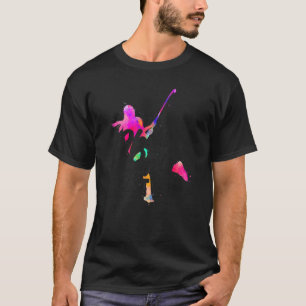 Camiseta Cabelo de Hóquei de Campo Não se importa