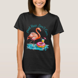 Camiseta Cabelo de Piscina, Não Me Importo