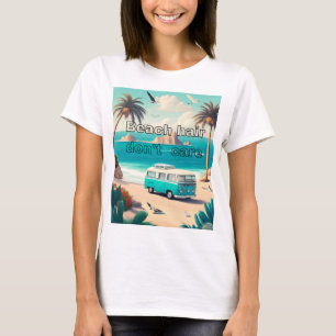 Camiseta Cabelo de praia, não importa