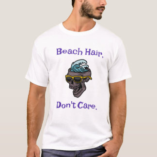 Camiseta Cabelo de praia não se importa