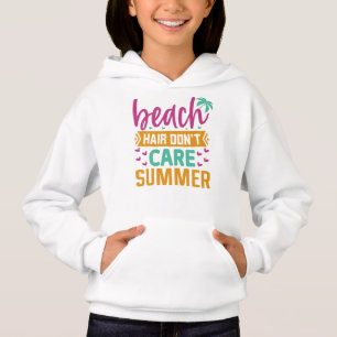 Camiseta Cabelo de praia Não se importa com o verão-54804