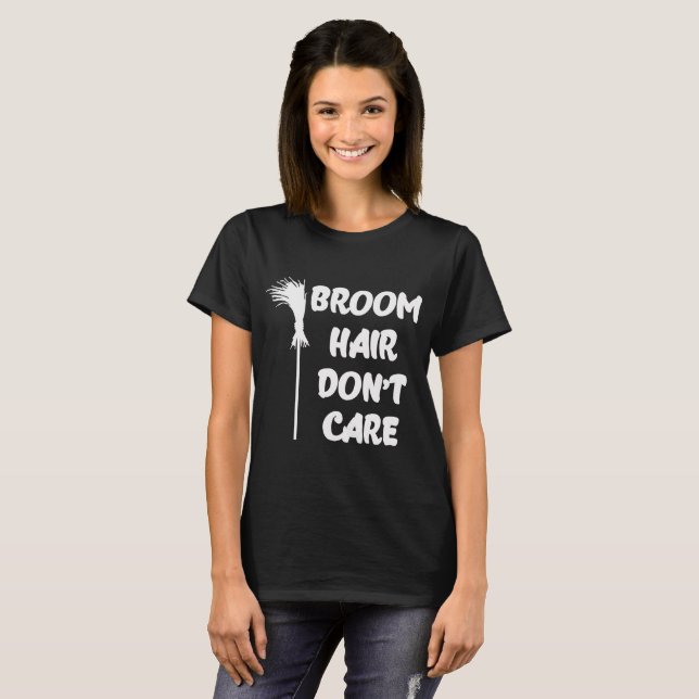 CAMISETA CABELO DE QUARTO NÃO SE IMPORTA (Frente Completa)