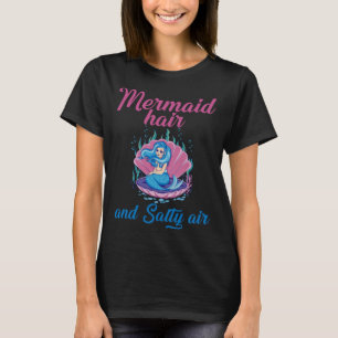 Camiseta Cabelo de Sereia e Ar Salgado