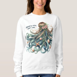 Camiseta Cabelo de sereia não se importa