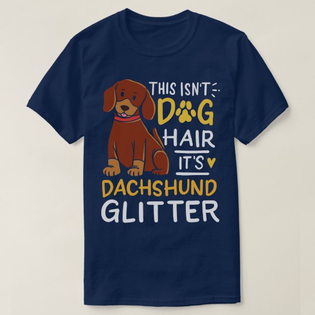 Camiseta Cabelo do Cachshund (Frente do Design)