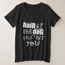 CAMISETA CABELO DO CÃO QUE TE DEIXOU