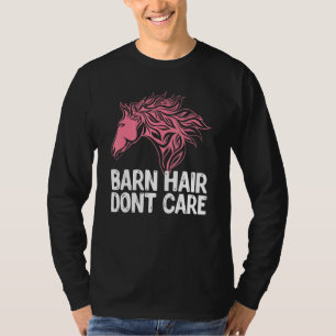 Camiseta Cabelo do celeiro Não Se Importa Com Cavalo Equest