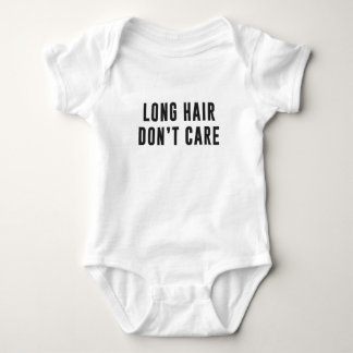 Camiseta Cabelo longo. Não se importe