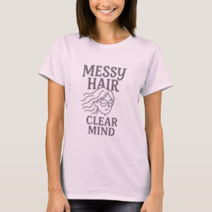Camiseta Cabelo Mensageiro, Mente Limpa