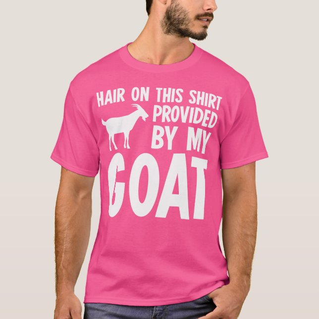 Camiseta Cabelo Neste Pet De Cabra (Frente)