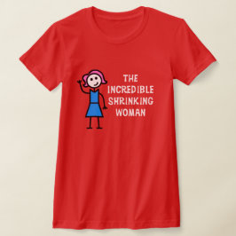 Camiseta Cabelo Rosa Incrível Mulher Encolher