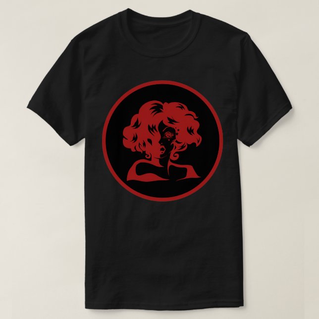 Camiseta Cabelo Vermelho (Frente do Design)