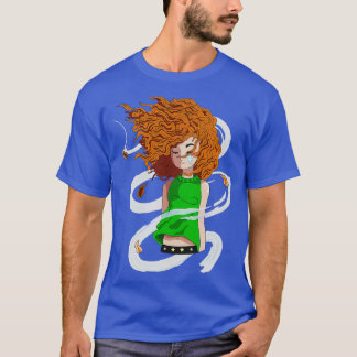 Camiseta Cabelos ao vento