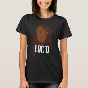 Camiseta Cabelos Rasta Mulheres Negras LOC'd Melanina Afro