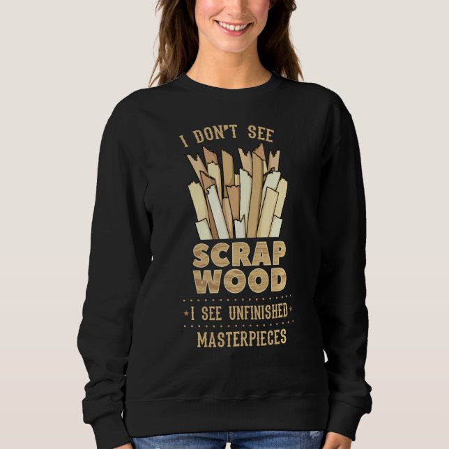 Camiseta Cabina de Carpinteiro de Madeira para trabalhar ma (Frente)