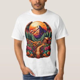 Camiseta Cabina de montanha