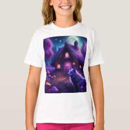 Camiseta Cabina Surreal Na Floresta