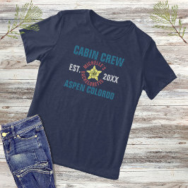 Camiseta Cabine da Equipe da Despedida de Solteira Colorado