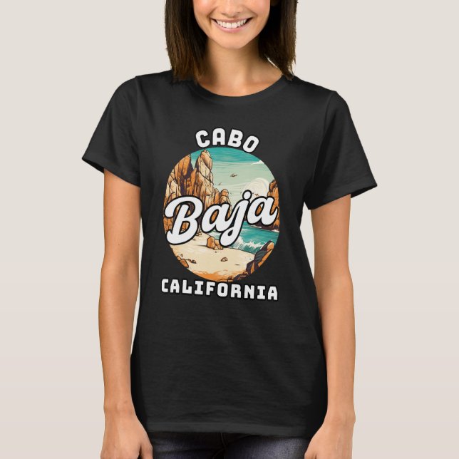 Camiseta Cabo Baja California Souvenirs (Frente)