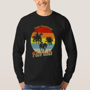 Camiseta Cabo Canaveral Florida Retro Tropical Palm Trees V