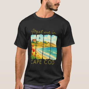 Camiseta Cabo Cod Massachusetts Viagem Encontro-me Em C