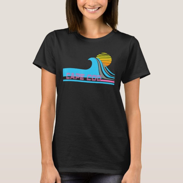 Camiseta Cabo Cod Retro 80s - Surf (Frente)
